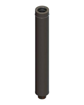 Startsektion isoleret 1000mm Ø80/130