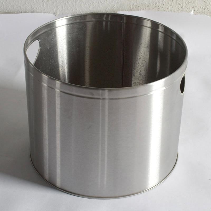 Brændespand u. gummihank (B34-1)