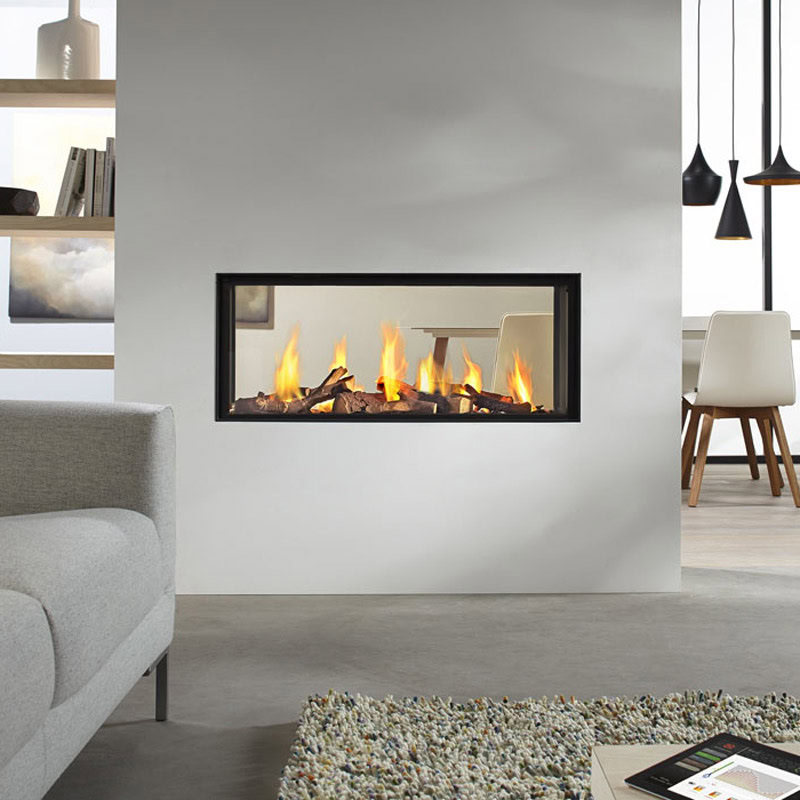 DRU Metro 100XT Tunnel Gaspejs - Flaskegas - Standard glas Sort