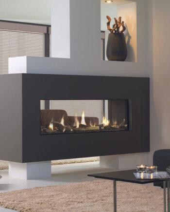 DRU Metro 150XT Tunnel Gaspejs - Clear View (anti-refleks) Sort