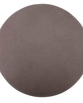 Ørskov Rund Læder Dækkeserviet - Elefant Elefant