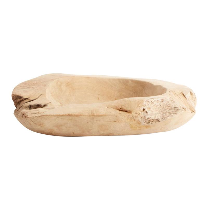 Muubs Rustik skål 40 Camel/Sort