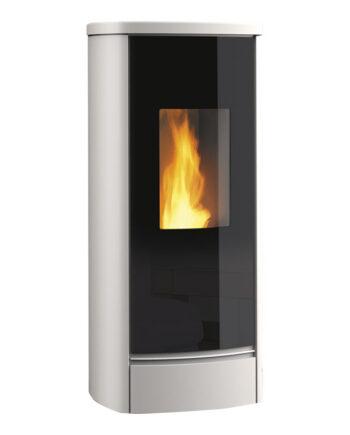 Piazzetta P220 M Pilleovn Hvid/Sort