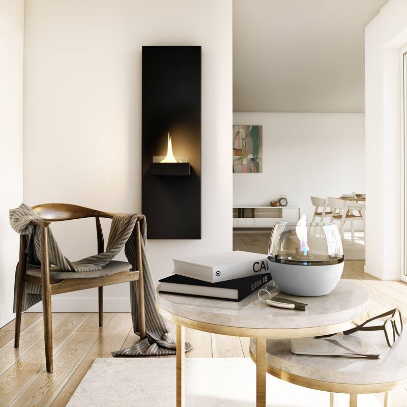 Tenderflame Rock 90 Steel Black Sort