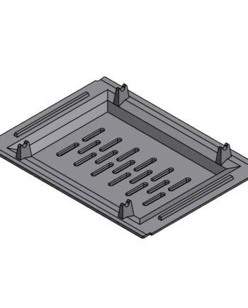 Støbejernsbund og rist Scan DSA 12
