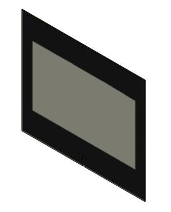 Lågeglas, hvid Scan 1001