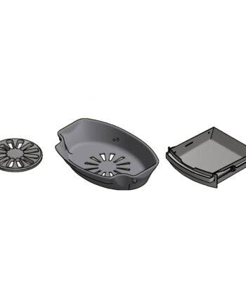 Kit til ombygning fra fast rist til rysterist Scan 68