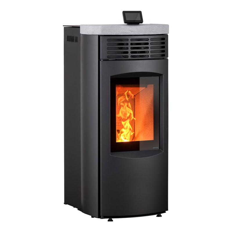 HETA Scan-Line Green 150 - Stål m. fedtstenstop Sort