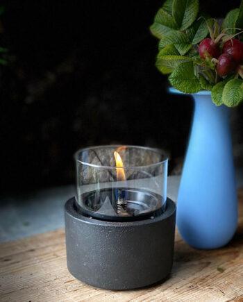 Tenderflame Lilly 12 MgO Beton/Sort