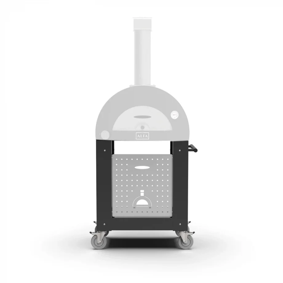 Pizzaovn Rullebord til Afla Forni Moderno 1 Pizza Sort