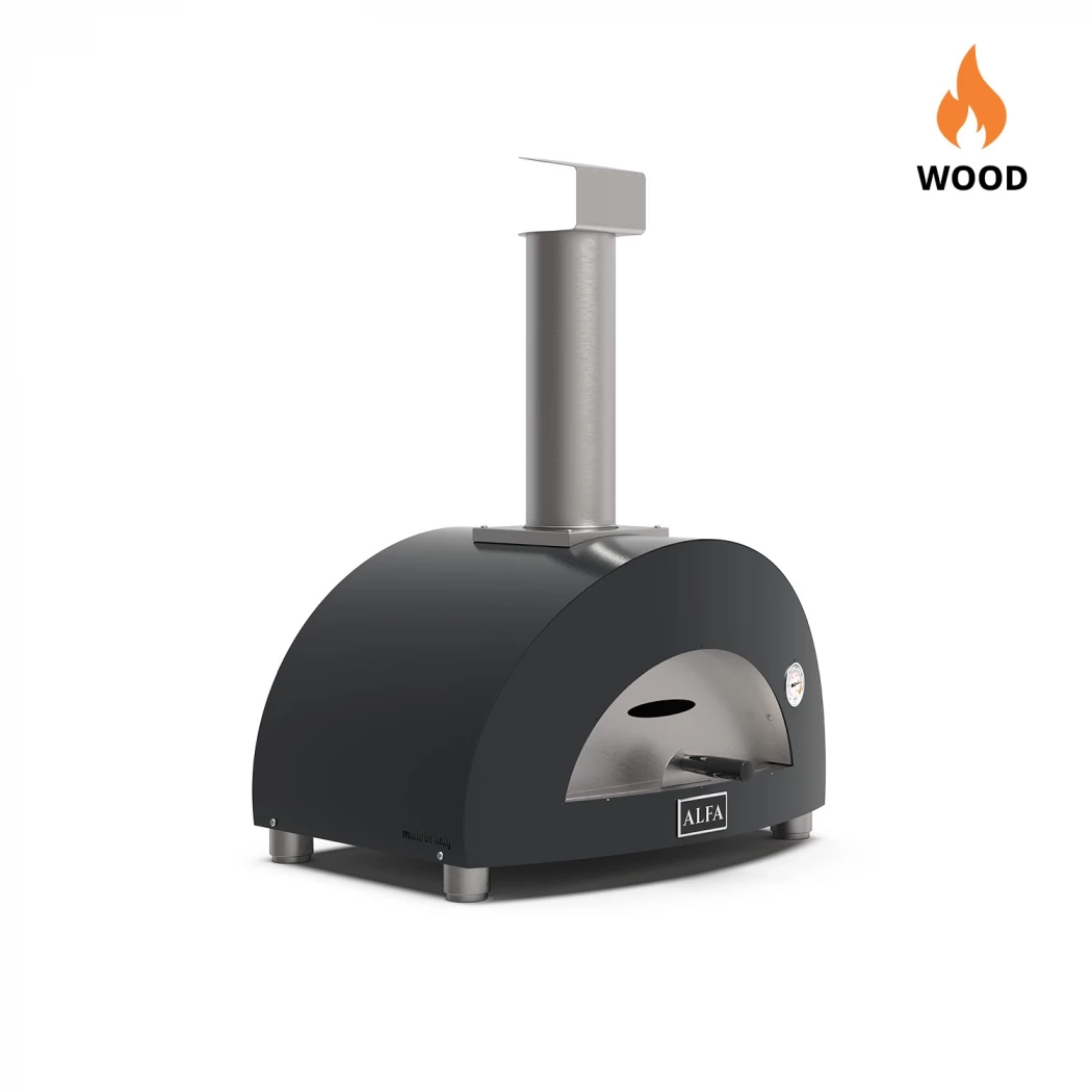 Moderno 1 Pizza Grå Brændefyret Pizzaovn Grå