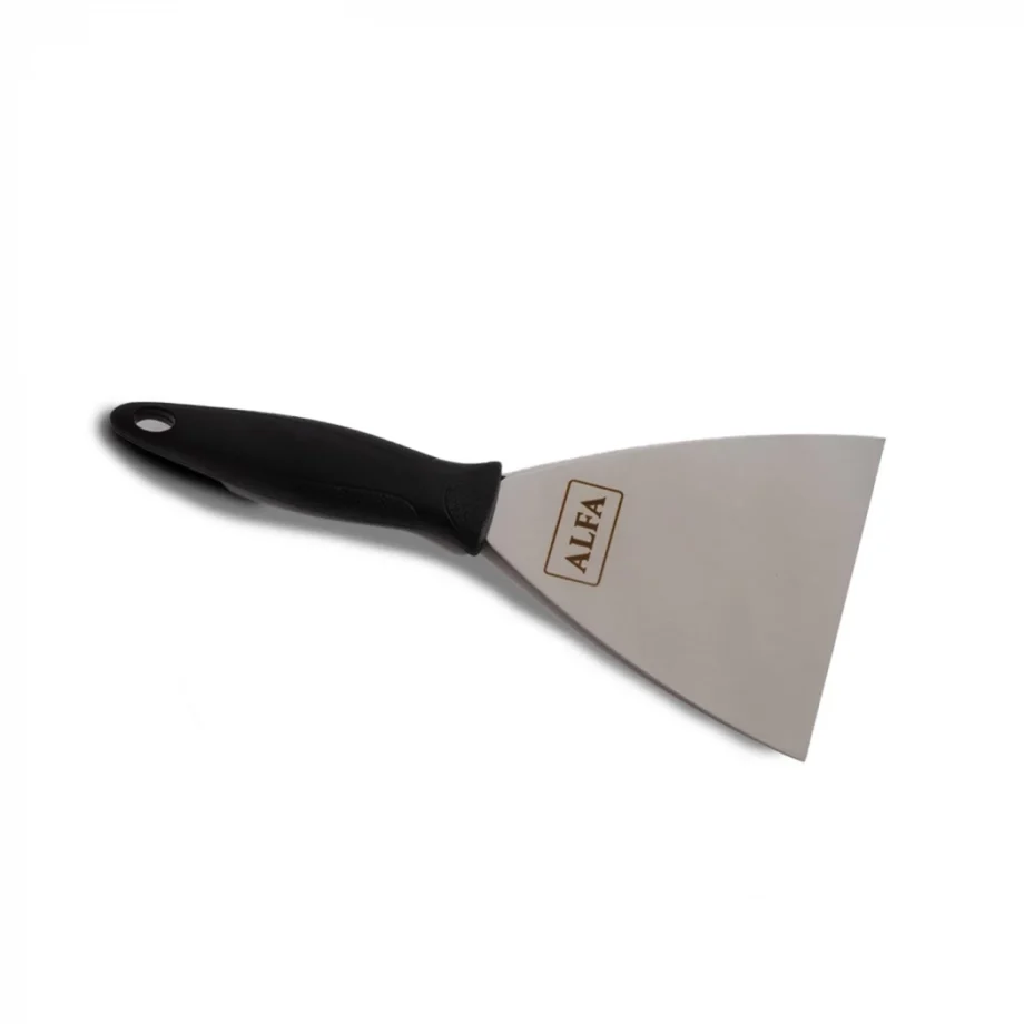 Spatula Stål|Sort
