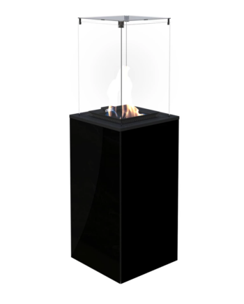 Deluxe Patio outdoor gaspejs - sort Sort