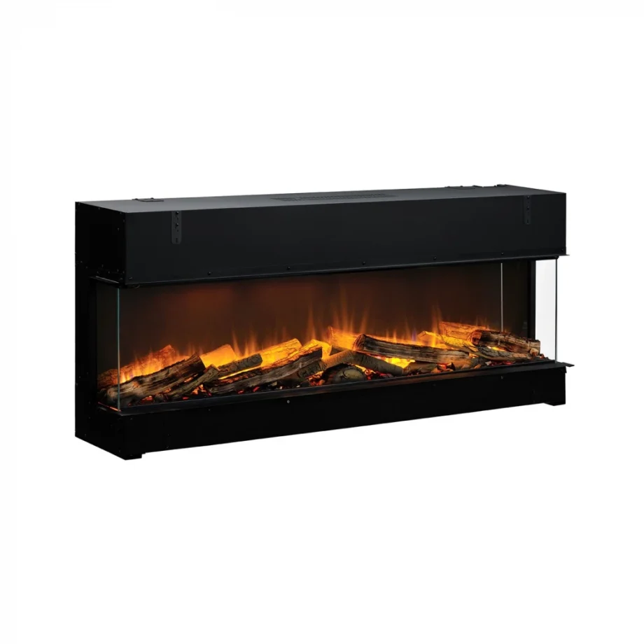Vivente Plus 150 - Indbygningselpejs Sort