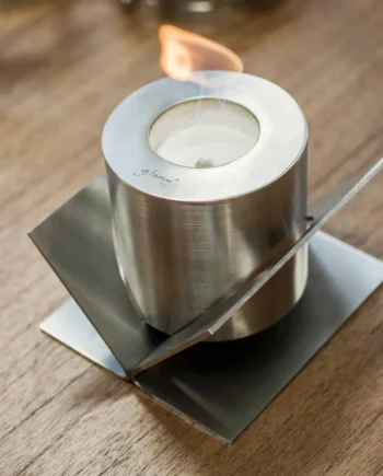 Kivo Bordpejs - Børstet Stål Børstet stål