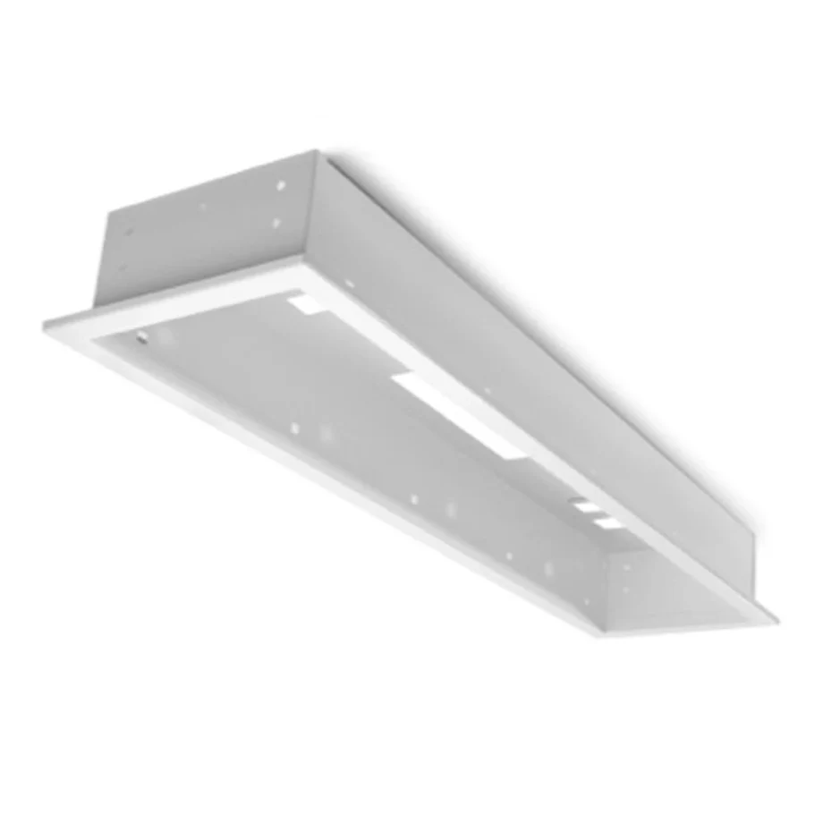 Indbygningskasse til elegance 2400 watt m. fjernbetjening Hvid