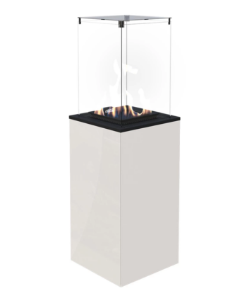 Deluxe Patio outdoor gaspejs - hvid Hvid