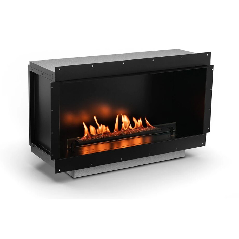 Neo 750 Fireplace - Indbygningsbiopejs Sort