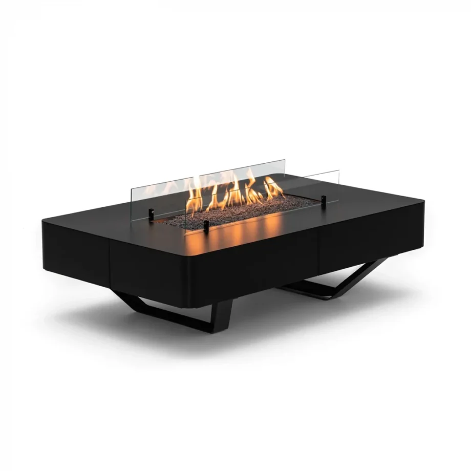 Rio Table - udendørs ildbord Sort