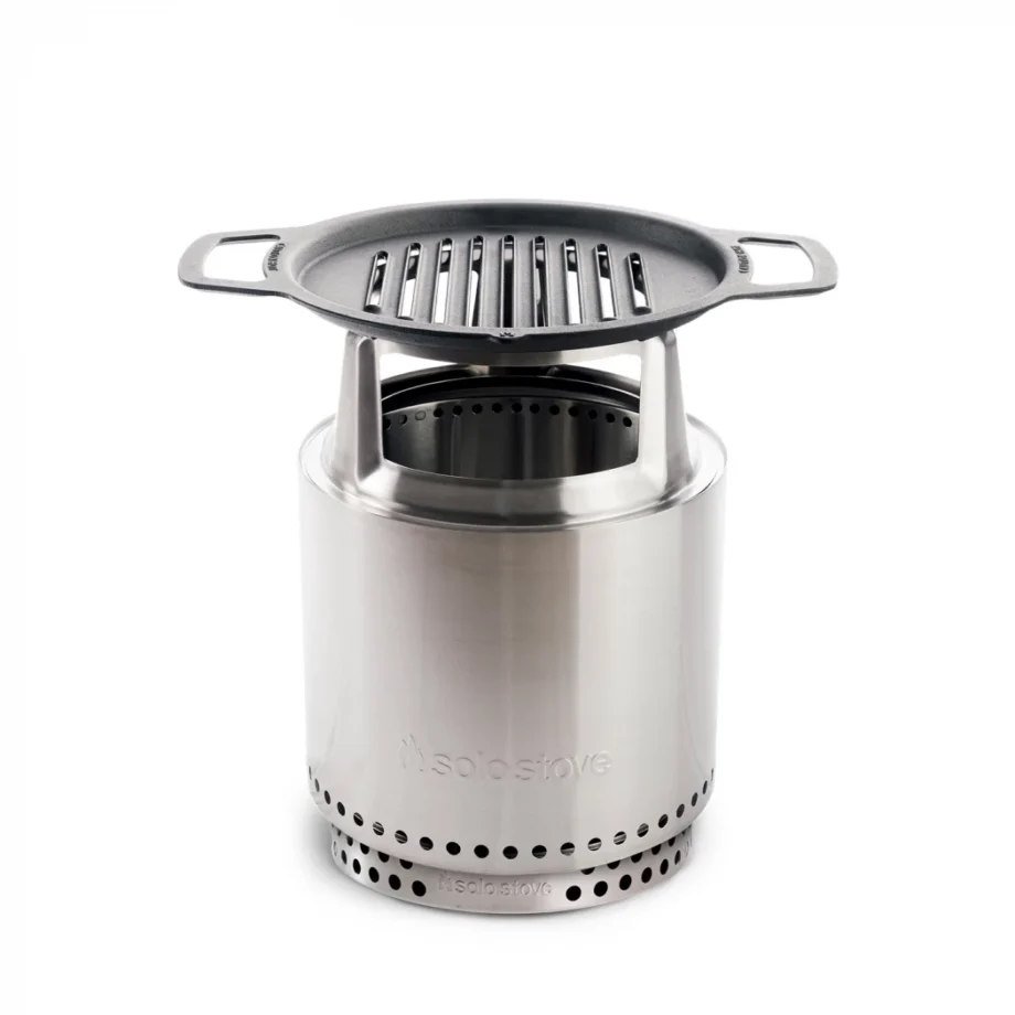 Ranger grill top + HUB Rustfrit stål|Sort