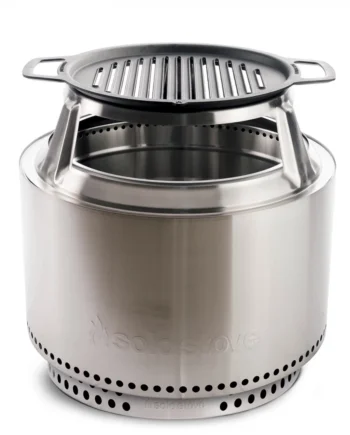 Yukon 27â grill top + HUB Rustfrit stål|Sort