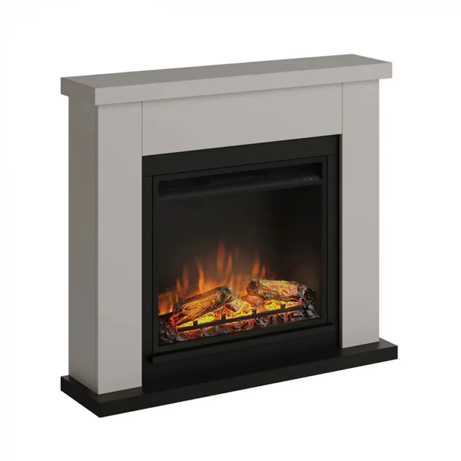 Frode Beige Elektrisk Kamin Beige