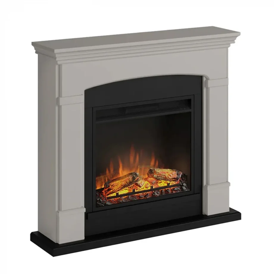 Helmi Beige Elektrisk Kamin Beige